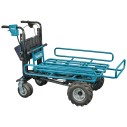 Carretilla a batería Makita DCU604Z - 36V (18V x2) - 180 kg capacidad, motor sin escobillas - Sin batería ni cargador