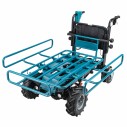 Carretilla a batería Makita DCU604Z - 36V (18V x2) - 180 kg capacidad, motor sin escobillas - Sin batería ni cargador