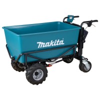 Carretilla a batería Makita DCU605Z - 36V (18V x2) - Carga 180 kg - 3 velocidades - Sin batería ni cargador