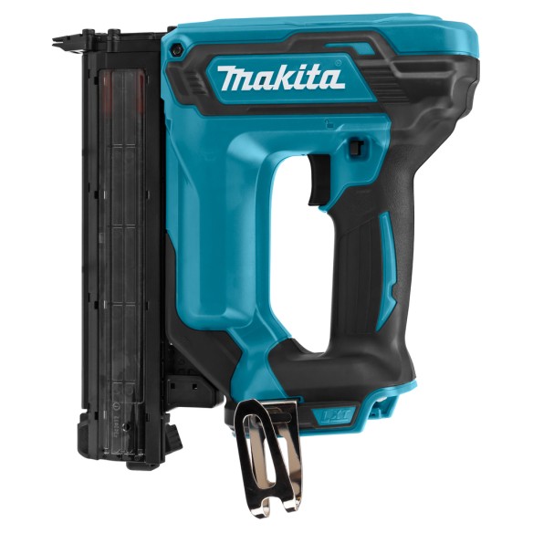 Clavadora neumática a batería Makita DFN350Z - 18V - Luz LED y ajuste de profundidad - Sin batería ni cargador ni maletín Clavadora neumática a batería Makita DFN350Z - 18V - Luz LED y ajuste de profundidad - Sin batería ni cargador ni maletín