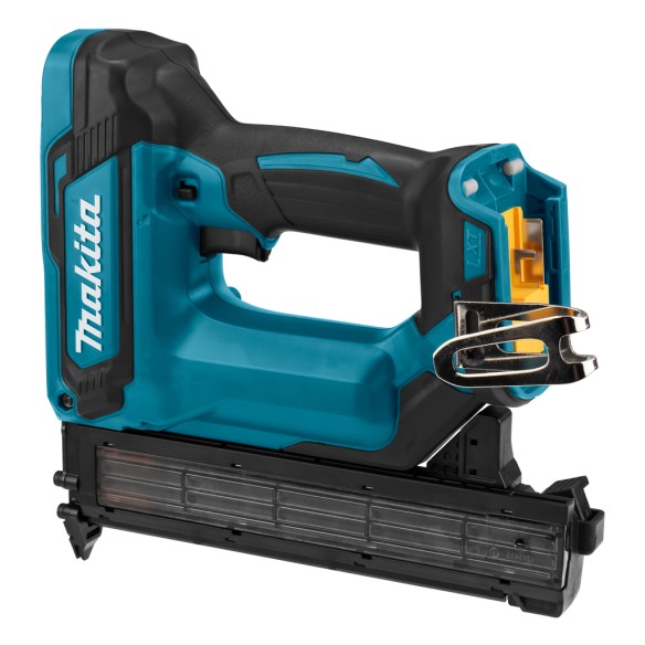 Clavadora neumática a batería Makita DFN350Z - 18V - Luz LED y ajuste de profundidad - Sin batería ni cargador ni maletín Clavadora neumática a batería Makita DFN350Z - 18V - Luz LED y ajuste de profundidad - Sin batería ni cargador ni maletín