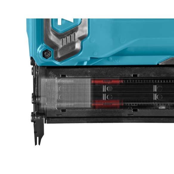 Clavadora neumática a batería Makita DFN350Z - 18V - Luz LED y ajuste de profundidad - Sin batería ni cargador ni maletín Clavadora neumática a batería Makita DFN350Z - 18V - Luz LED y ajuste de profundidad - Sin batería ni cargador ni maletín