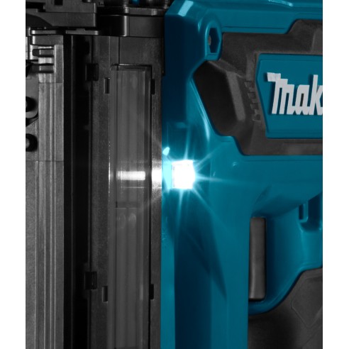 Clavadora neumática a batería Makita DFN350Z - 18V - Luz LED y ajuste de profundidad - Sin batería ni cargador ni maletín