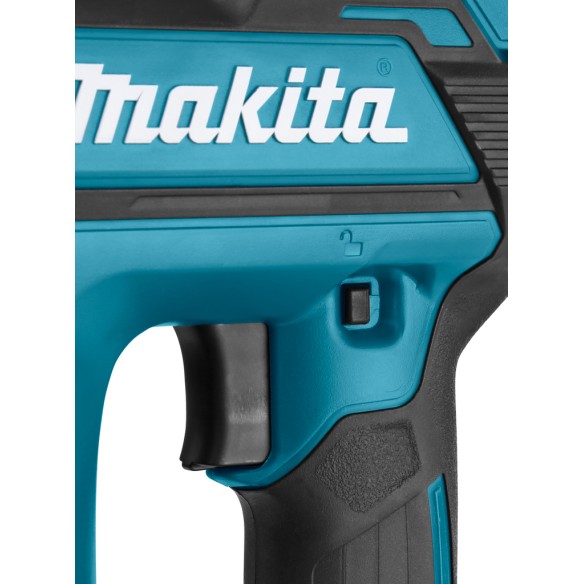 Clavadora neumática a batería Makita DFN350Z - 18V - Luz LED y ajuste de profundidad - Sin batería ni cargador ni maletín Clavadora neumática a batería Makita DFN350Z - 18V - Luz LED y ajuste de profundidad - Sin batería ni cargador ni maletín