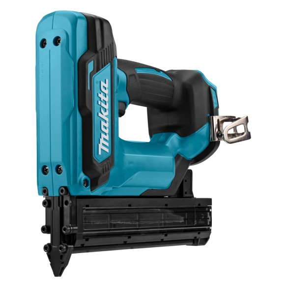 Clavadora neumática a batería Makita DFN350Z - 18V - Luz LED y ajuste de profundidad - Sin batería ni cargador ni maletín Clavadora neumática a batería Makita DFN350Z - 18V - Luz LED y ajuste de profundidad - Sin batería ni cargador ni maletín