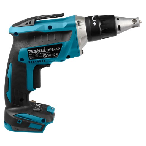 Atornillador LXT Makita DFS452Z 18V - Motor sin escobillas, 0-4000 rpm - luz LED - Sin batería ni cargador ni maletín
