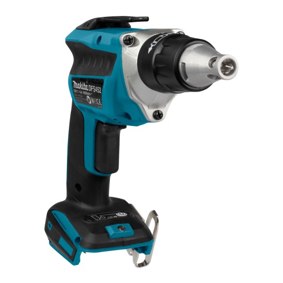 Atornillador LXT Makita DFS452Z 18V - Motor sin escobillas, 0-4000 rpm - luz LED - Sin batería ni cargador ni maletín
