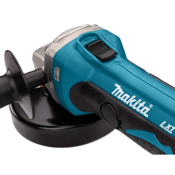 Miniamoladora Makita DGA452Z - 115 mm - 18V - Sistema anti-restart, diseño delgado - Sin batería ni cargador ni maletín Miniamoladora Makita DGA452Z - 115 mm - 18V - Sistema anti-restart, diseño delgado - Sin batería ni cargador ni maletín