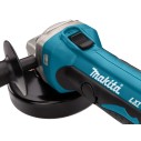 Miniamoladora Makita DGA452Z - 115 mm - 18V - Sistema anti-restart, diseño delgado - Sin batería ni cargador ni maletín