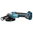 Miniamoladora Makita DGA504Z - 125 mm - 18V - Motor sin escobillas, arranque suave - Sin batería ni cargador ni m