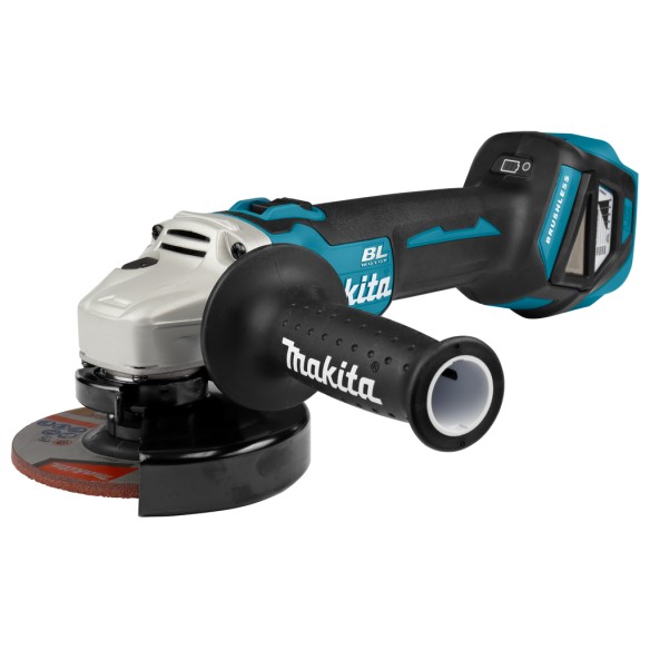 Miniamoladora Makita DGA511Z - 125 mm - 18V - Sin escobillas, velocidad variable - Sin batería ni cargador ni maletín Miniamoladora Makita DGA511Z - 125 mm - 18V - Sin escobillas, velocidad variable - Sin batería ni cargador ni maletín