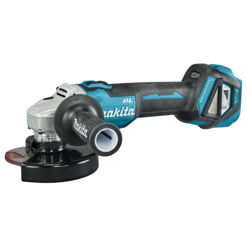 Miniamoladora Makita DGA511Z - 125 mm - 18V - Sin escobillas, velocidad variable - Sin batería ni cargador ni maletín