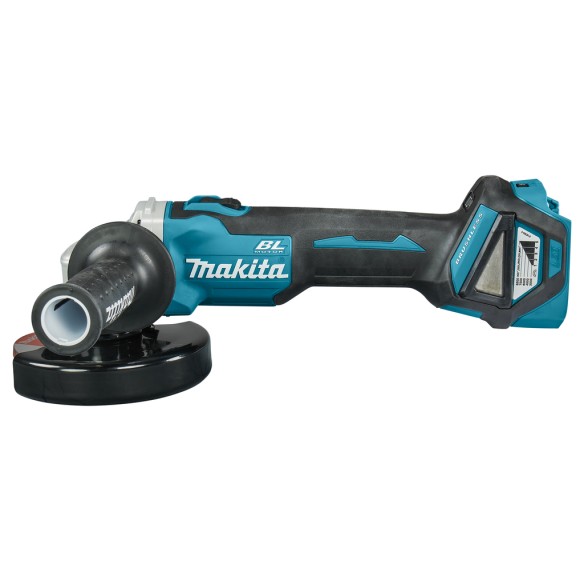 Miniamoladora Makita DGA511Z - 125 mm - 18V - Sin escobillas, velocidad variable - Sin batería ni cargador ni maletín Miniamoladora Makita DGA511Z - 125 mm - 18V - Sin escobillas, velocidad variable - Sin batería ni cargador ni maletín