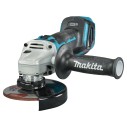 Miniamoladora Makita DGA511Z - 125 mm - 18V - Sin escobillas, velocidad variable - Sin batería ni cargador ni maletín