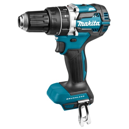 Taladro combinado Makita DHP484Z - 18V - Motor sin escobillas - 2 velocidades, luz LED - Sin batería ni cargador ni maletín