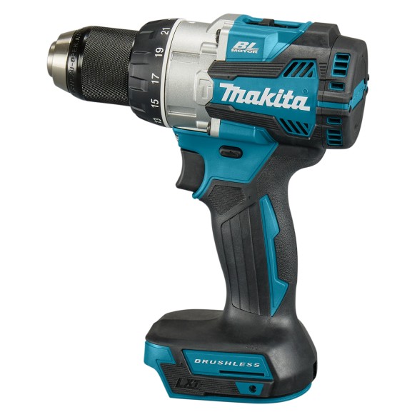 Taladro combinado Makita DHP489Z - 18V, 110 Nm, motor sin escobillas, luz LED - Solo cuerpo (Sin batería ni cargador ni maletín) Taladro combinado Makita DHP489Z - 18V, 110 Nm, motor sin escobillas, luz LED - Solo cuerpo (Sin batería ni cargador ni maletín)