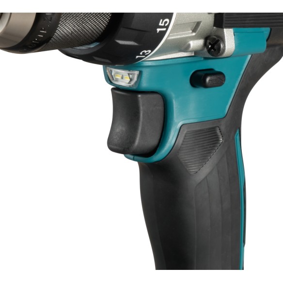 Taladro combinado Makita DHP489Z - 18V, 110 Nm, motor sin escobillas, luz LED - Solo cuerpo (Sin batería ni cargador ni maletín) Taladro combinado Makita DHP489Z - 18V, 110 Nm, motor sin escobillas, luz LED - Solo cuerpo (Sin batería ni cargador ni maletín)