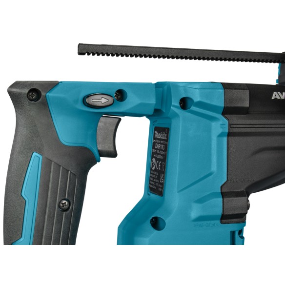 Martillo perforador a batería Makita DHR183Z - 18V SDS-PLUS - Ligero y potente, 1,7 J - Sin batería ni cargador ni maletín Martillo perforador a batería Makita DHR183Z - 18V SDS-PLUS - Ligero y potente, 1,7 J - Sin batería ni cargador ni maletín