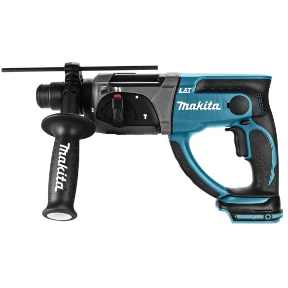 Martillo ligero Makita DHR202Z - 18V, 20 mm, 2,0 J, mango antivibratorio, 3 modos de uso - Sin batería ni cargador ni maletín