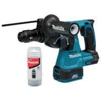 Martillo ligero Makita DHR243Z 18V - SDS-PLUS - 24 mm - 2,0 J - Motor sin escobillas - Sin batería ni cargador ni maletín 2