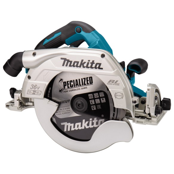 Sierra circular sin cable Makita DHS900Z - 235 mm - 36V (18V x2) Motor sin escobillas - AWS - Sin batería ni cargador ni maletín Sierra circular sin cable Makita DHS900Z - 235 mm - 36V (18V x2) Motor sin escobillas - AWS - Sin batería ni cargador ni maletín