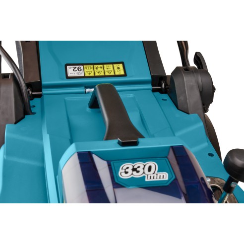Cortacésped a batería Makita DLM330Z - 33 cm, 30 L, arranque suave, freno eléctrico - Sin batería ni cargador