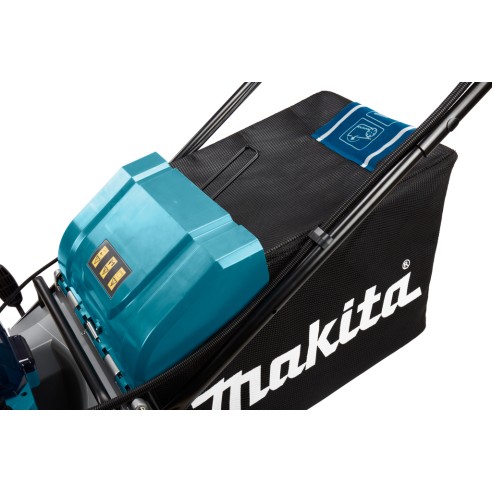 Cortacésped a batería Makita DLM533Z - 53 cm - 36V (18V x2) - Tracción, motor sin escobillas - Sin batería ni cargador