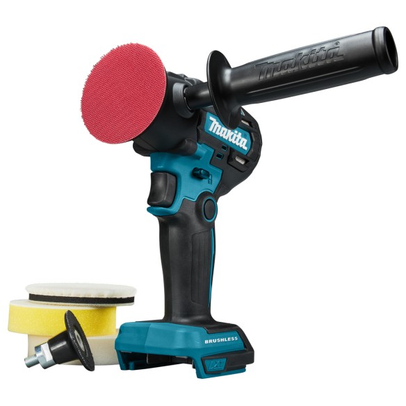 Lijadora Pulidora Makita DPV300Z - 18V - Motor sin escobillas - Velocidad variable - Sin batería ni cargador ni maletín Lijadora Pulidora Makita DPV300Z - 18V - Motor sin escobillas - Velocidad variable - Sin batería ni cargador ni maletín