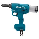 Remachadora a batería Makita DRV150Z - 18V - 10 kN - para remaches de 2.4 a 4.8 mm - Sin batería ni cargador ni maletín