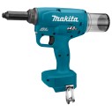 Remachadora a batería Makita DRV150Z - 18V - 10 kN - para remaches de 2.4 a 4.8 mm - Sin batería ni cargador ni maletín