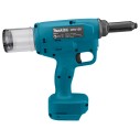 Remachadora a batería Makita DRV150Z - 18V - 10 kN - para remaches de 2.4 a 4.8 mm - Sin batería ni cargador ni maletín