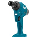 Remachadora a batería Makita DRV150Z - 18V - 10 kN - para remaches de 2.4 a 4.8 mm - Sin batería ni cargador ni maletín