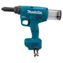 Remachadora a batería Makita DRV250Z - 18V - Longitud de carrera 30 mm - Sin batería ni cargador ni maletín