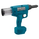 Remachadora a batería Makita DRV250Z - 18V - Longitud de carrera 30 mm - Sin batería ni cargador ni maletín