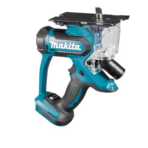 Cortador de tabiquería seca Makita DSD180Z - 18V, corte orbital, luz LED, recogida de polvo - Sin batería ni cargador ni maletín