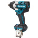 Llave de impacto Makita DTW701Z 18V - 700 Nm - Motor sin escobillas - Tecnología XPT - Sin batería ni cargador ni maletín