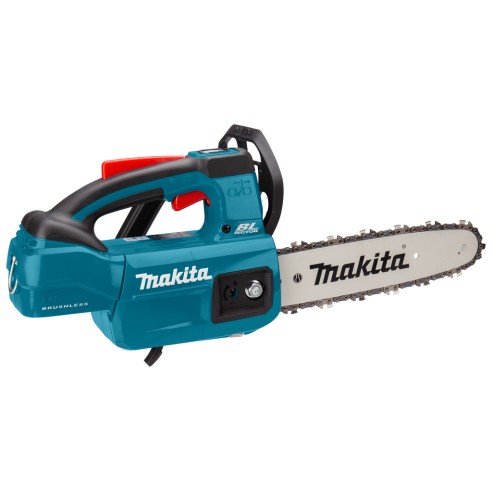 Sierra de cadena Makita DUC254Z 18V - 25 cm, motor sin escobillas, alta velocidad 24 m/s - Sin batería ni cargador ni maletín