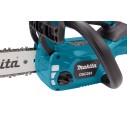 Sierra de cadena Makita DUC254Z 18V - 25 cm, motor sin escobillas, alta velocidad 24 m/s - Sin batería ni cargador ni maletín