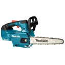 Sierra de cadena Makita DUC256CZ - 36V (18V x2) - 25 cm - Motor sin escobillas - Sin batería ni cargador ni maletín