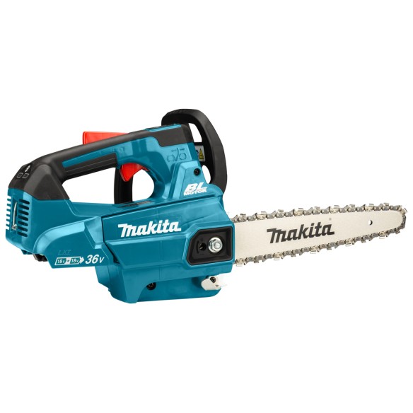 Sierra de cadena Makita DUC256CZ - 36V (18V x2) - 25 cm - Motor sin escobillas - Sin batería ni cargador ni maletín Sierra de cadena Makita DUC256CZ - 36V (18V x2) - 25 cm - Motor sin escobillas - Sin batería ni cargador ni maletín