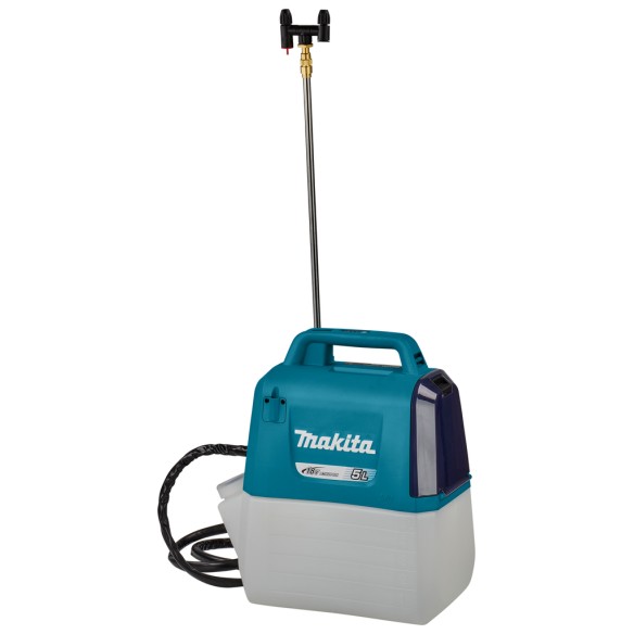 Fumigador de jardín Makita DUS054Z - 18V, 5L, 3 bar, silencioso y compacto - Solo cuerpo (Sin batería ni cargador ni maletín) Fumigador de jardín Makita DUS054Z - 18V, 5L, 3 bar, silencioso y compacto - Solo cuerpo (Sin batería ni cargador ni maletín)