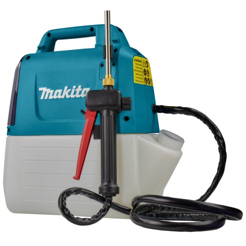 Fumigador de jardín Makita DUS054Z - 18V, 5L, 3 bar, silencioso y compacto - Solo cuerpo (Sin batería ni cargador ni maletín)