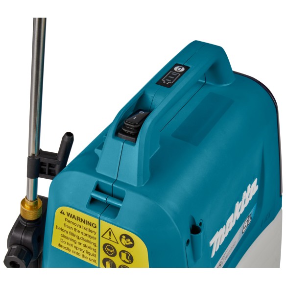 Fumigador de jardín Makita DUS054Z - 18V, 5L, 3 bar, silencioso y compacto - Solo cuerpo (Sin batería ni cargador ni maletín) Fumigador de jardín Makita DUS054Z - 18V, 5L, 3 bar, silencioso y compacto - Solo cuerpo (Sin batería ni cargador ni maletín)