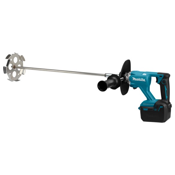 Taladro batidor Makita DUT130Z - 18V, motor sin escobillas, 2 velocidades, 165 mm - Sin batería ni cargador ni maletín Taladro batidor Makita DUT130Z - 18V, motor sin escobillas, 2 velocidades, 165 mm - Sin batería ni cargador ni maletín