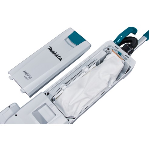 Aspirador vertical Makita DVC560Z - 36V (18V x2) - Filtro HEPA, 5L, motor sin escobillas - Sin batería ni cargador