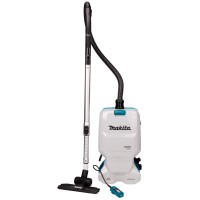 Aspirador de mochila Makita DVC660Z - 36V (18V x2) - Filtro HEPA, 6 L - Sin batería ni cargador 2