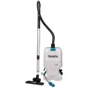 Aspirador de mochila Makita DVC660Z - 36V (18V x2) - Filtro HEPA, 6 L - Sin batería ni cargador