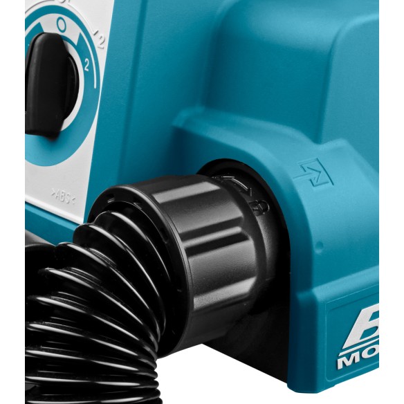 Aspirador portátil Makita DVC750LZ - 18V, depósito 7,5L, motor sin escobillas, filtro HEPA - Sin batería ni cargador