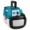 Aspirador portátil Makita DVC750LZ - 18V, depósito 7,5L, motor sin escobillas, filtro HEPA - Sin batería ni cargador