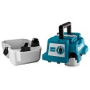 Aspirador portátil Makita DVC750LZ - 18V, depósito 7,5L, motor sin escobillas, filtro HEPA - Sin batería ni cargador